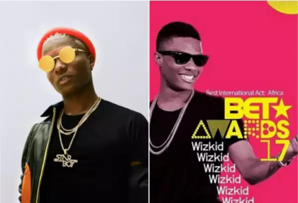 Wizkid beats Davido to clinch 2017 BET Best International Act: Africa for the 2nd time
